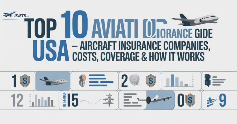 Top 10 Aviation Insurance Guide USA – Aircraft Insurance Companies, Costs, Coverage & How It Works